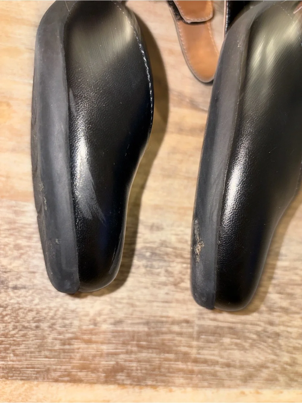 Easy Spirit Casity Mary Jane Pumps Black Size 8.5M Chunky Heel Comfort Strap